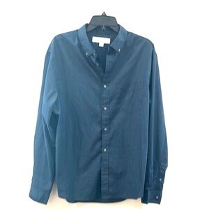 Old Navy Men's Size XL Cotton Blend Blue Light weight Shirt